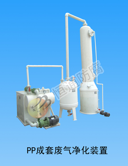 Waste gas purifying unit